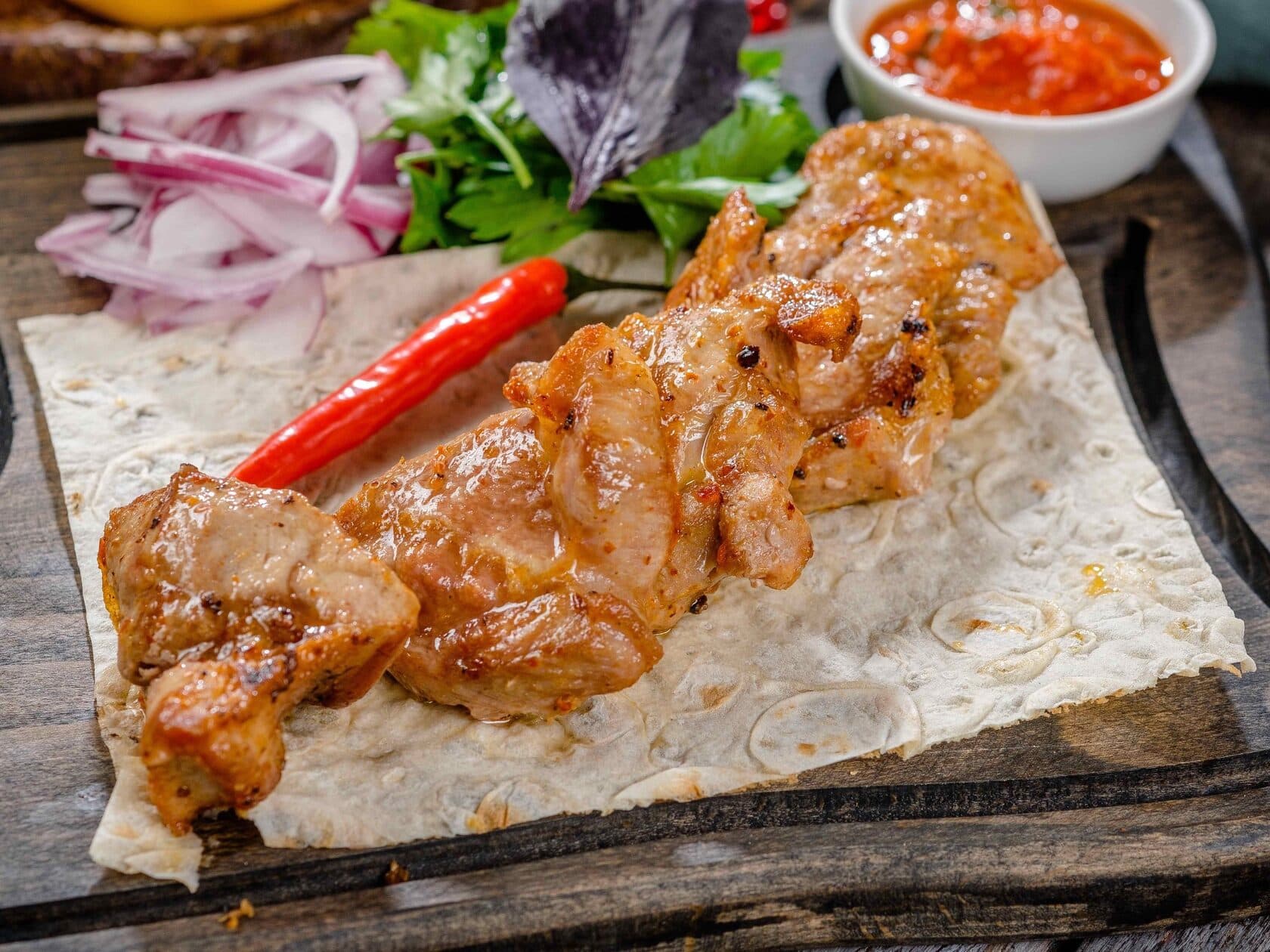 Шашлык из свинины